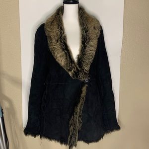 GENUINE REAL SHEEPSKIN COAT